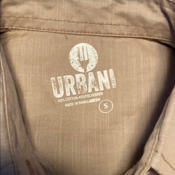 CHEF WORKS CHAMBRAY SHIRT LADIES SIZE SMALL - Picture 6 of 7